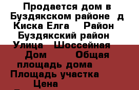 Продается дом в Буздякском районе, д.Киска-Елга. › Район ­ Буздякский район › Улица ­ Шоссейная  › Дом ­ 13 › Общая площадь дома ­ 46 › Площадь участка ­ 40 › Цена ­ 700 000 - Башкортостан респ., Буздякский р-н, Киска-Елга с. Недвижимость » Дома, коттеджи, дачи продажа   . Башкортостан респ.